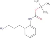 tert-Butyl N-[2-(3-aminopropyl)phenyl]carbamate