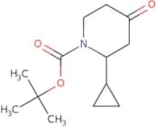 tert-Butyl 2-cyclopropyl-4-oxopiperidine-1-carboxylate