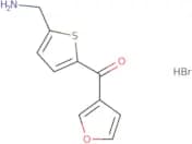 [5-(Aminomethyl)-2-thienyl](3-furyl)methanone hydrobromide