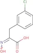 3-(3-Chlorophenyl)-2-(N-hydroxyimino)propanoic acid