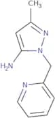 3-Methyl-1-(pyridin-2-ylmethyl)-1H-pyrazol-5-amine