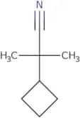 2-Cyclobutyl-2-methylpropanenitrile