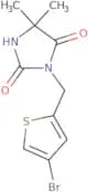 3-[(4-Bromothiophen-2-yl)methyl]-5,5-dimethylimidazolidine-2,4-dione
