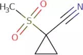 1-Methanesulfonylcyclopropane-1-carbonitrile