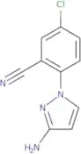 2-(3-Amino-1H-pyrazol-1-yl)-5-chlorobenzonitrile