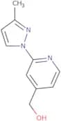 [2-(3-Methyl-1H-pyrazol-1-yl)pyridin-4-yl]methanol