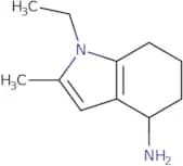 1-Ethyl-2-methyl-4,5,6,7-tetrahydro-1H-indol-4-amine