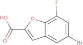 5-Bromo-7-fluoro-1-benzofuran-2-carboxylic acid
