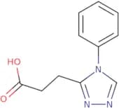 3-(4-Phenyl-4H-1,2,4-triazol-3-yl)propanoic acid
