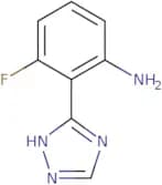 3-Fluoro-2-(1H-1,2,4-triazol-3-yl)aniline