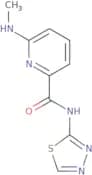 6-(Methylamino)-N-(1,3,4-thiadiazol-2-yl)pyridine-2-carboxamide