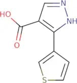 3-(Thiophen-3-yl)-1H-pyrazole-4-carboxylic acid