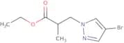 Ethyl 3-(4-bromo-1H-pyrazol-1-yl)-2-methylpropanoate