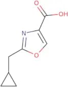 2-(Cyclopropylmethyl)-1,3-oxazole-4-carboxylic acid