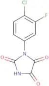 1-(4-Chloro-3-fluorophenyl)imidazolidine-2,4,5-trione