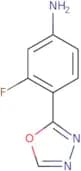 3-Fluoro-4-(1,3,4-oxadiazol-2-yl)aniline
