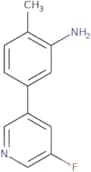 5-(5-Fluoropyridin-3-yl)-2-methylaniline