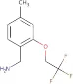 [4-Methyl-2-(2,2,2-trifluoroethoxy)phenyl]methanamine