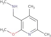 [(2-Methoxy-4,6-dimethylpyridin-3-yl)methyl](methyl)amine