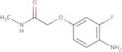 2-(4-Amino-3-fluorophenoxy)-N-methylacetamide
