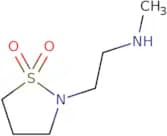 2-[2-(Methylamino)ethyl]-1,2-thiazolidine-1,1-dione