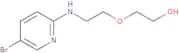 2-{2-[(5-Bromopyridin-2-yl)amino]ethoxy}ethan-1-ol
