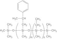 (75-85% ETHYLMETHYLSILOXANE)-(15-25% 2-PHENYLPROPYLMETHYLSILOXANE) COPOLYMER, 1,200-1,600 cSt