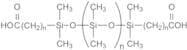 (CARBOXYDECYL) TERMINATED POLYDIMETHYLSILOXANE, 15-30 cSt