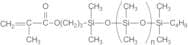 monoMETHACRYLOXYPROPYL TERMINATED POLYDIMETHYLSILOXANE, asymmetric, 10 cSt