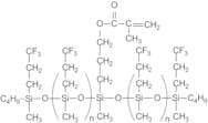 monoMETHACRYLOXYPROPYL FUNCTIONAL POLYTRIFLUOROPROPYLMETHYLSILOXANE, symmetric, 50-70 cSt
