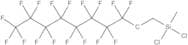 (HEPTADECAFLUORO-1,1,2,2-TETRAHYDRODECYL)METHYLDICHLOROSILANE