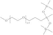 3-[METHOXY(POLYETHYLENEOXY)6-9]PROPYLHEPTAMETHYLTRISILOXANE, tech
