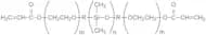 ACRYLOXY TERMINATED ETHYLENEOXIDE DIMETHYLSILOXANE-ETHYLENEOXIDE ABA BLOCK COPOLYMER, 80-120 cSt