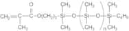 monoMETHACRYLOXYPROPYL TERMINATED POLYDIMETHYLSILOXANE, asymmetric, 6-9 cSt