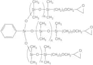monoPHENYL FUNCTIONAL TRIS(EPOXY TERMINATED POLYDIMETHYLSILOXANE), 30-35 cSt