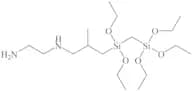 1-[3-(2-AMINOETHYL)-3-AMINOISOBUTYL]-1,1,3,3,3-PENTAETHOXY-1,3-DISILAPROPANE, 95%
