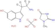 Serotonin-α,α,β,β-d4 Creatinine SulfateComplex H2O
