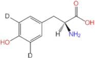 L-4-Hydroxyphenyl-3,5-d2-alanine