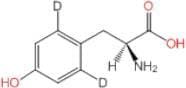 L-4-Hydroxyphenyl-2,6-d2-alanine