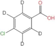 4-Chlorobenzoic-d4 Acid