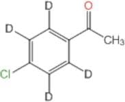 4'-Chloroacetophenone-2',3',5',6'-d4