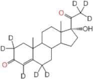 4-Pregnen-17α-ol-3,20-dione-2,2,4,6,6,21,21,21-d8