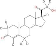 4-Pregnen-21-ol-3,20-dione-2,2,4,6,6,17α,21,21-d8
