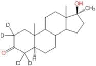 5α-Androstan-17α-methyl-17β-ol-3-one-2,2,4,4-d4