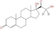 4-Pregnen-17α,21-diol-3,20-dione-21,21-d2