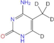 5-Methyl-d3-cytosine-6-d1