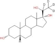 5β-Pregnan-3α,17α,20-triol-20,21,21,21-d4