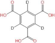 1,3,5-Benzene-2,4,6-d3-tricarboxylic Acid