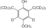 2,6-Di-(tert-butyl-d9)-4-methoxyphenol-3,5-d2