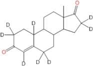 4-Estren-3,17-dione-2,2,4,6,6,10,16,16-d8 (19-Norandrostendione)